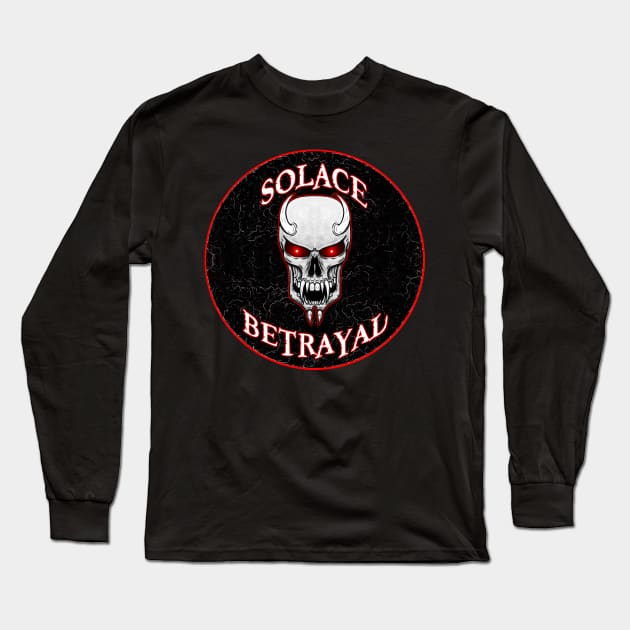 Solace Betrayal Full Color Logo Long Sleeve T-Shirt by SolaceBetrayal